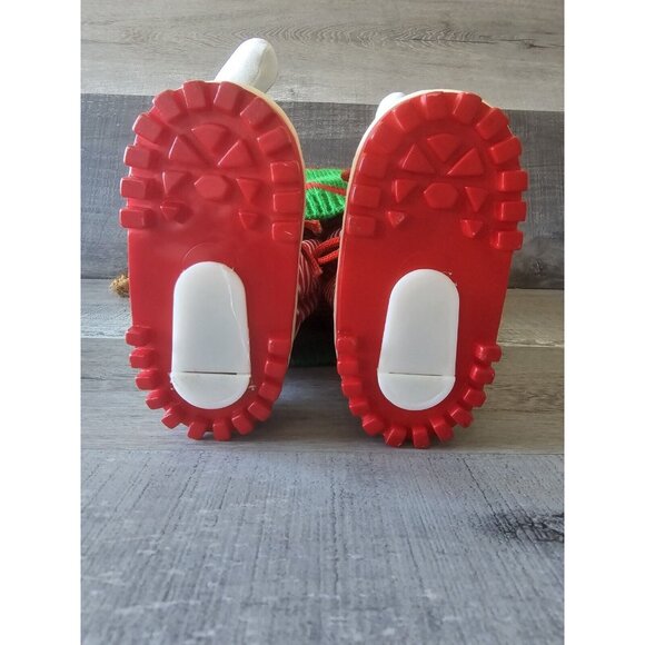 Santa’s Best CHRISTMAS ADORABLES Holiday Animated Musical Doll Girl Vtg W Cord - Picture 10 of 11